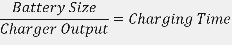 charging time simple equation